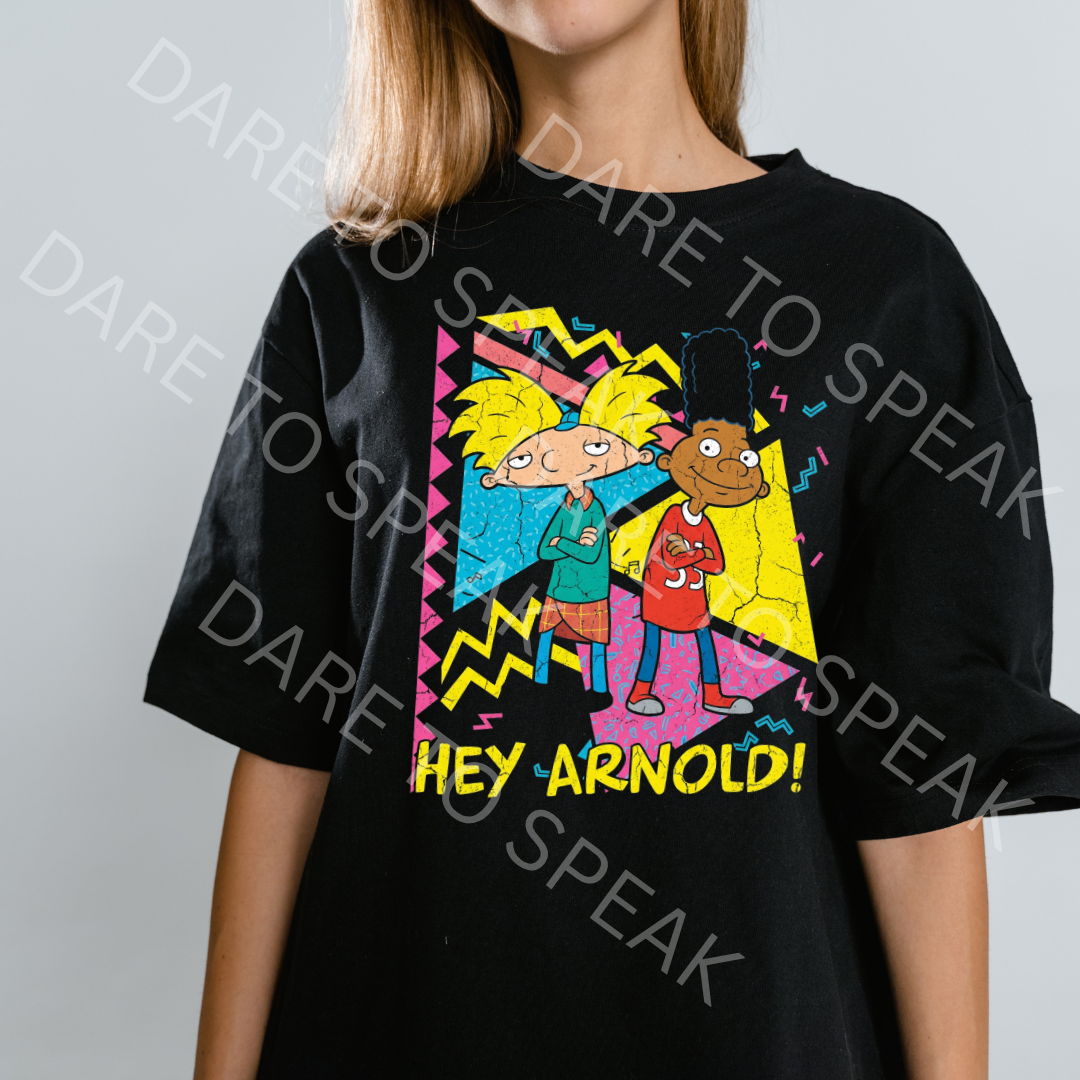 Hey Arnold Classic T-shirt mockup