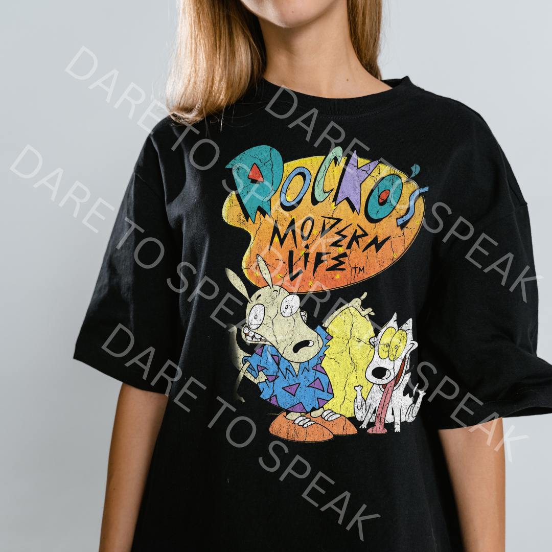 Rocko's Modern Life Classic T-shirt mockup