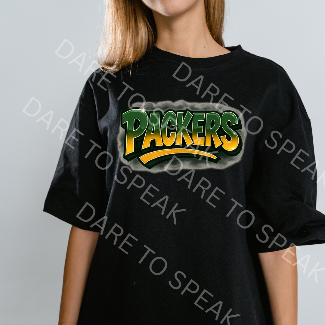 Green Bay Packers T-shirt mockup