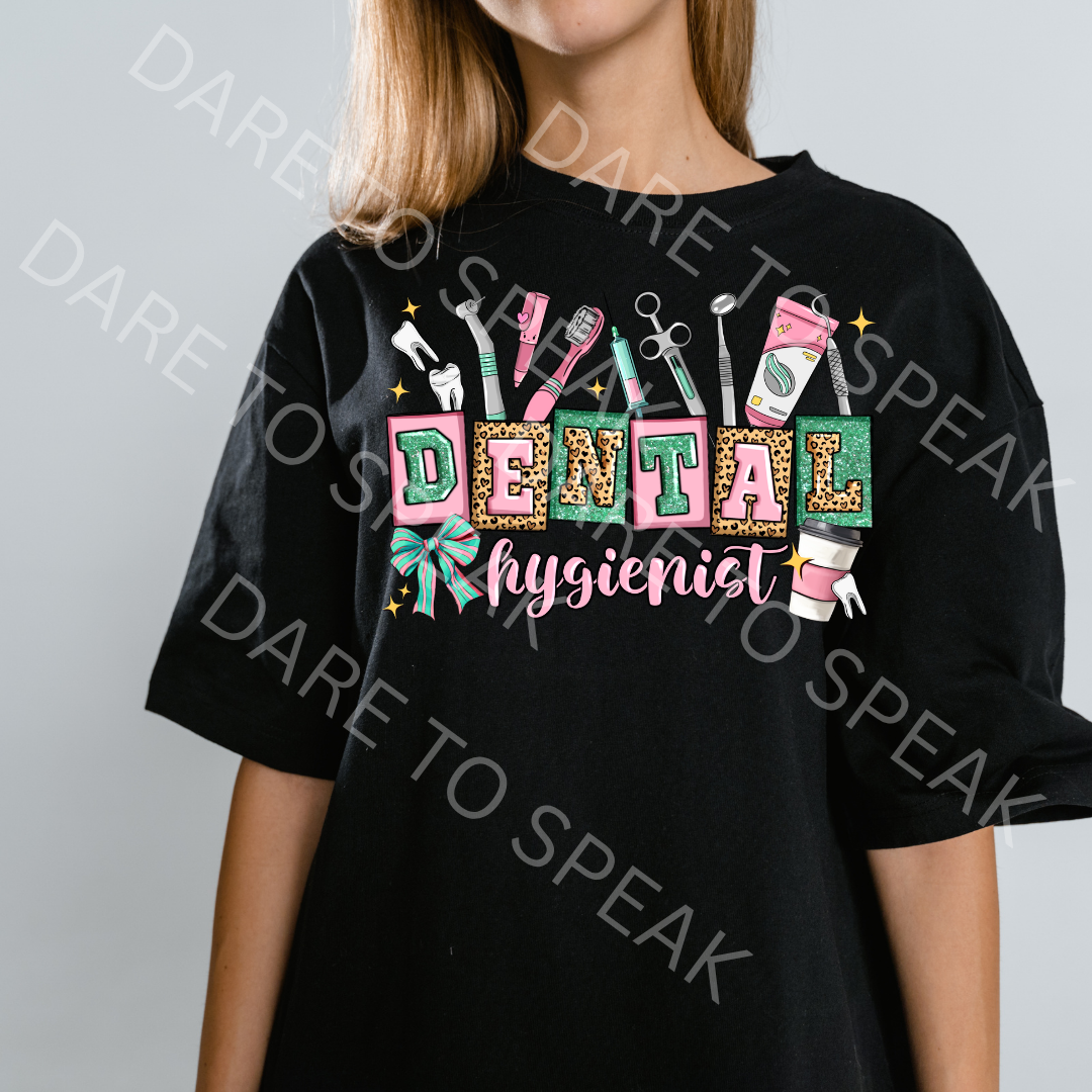 Dental Hygienist T-shirt mockup