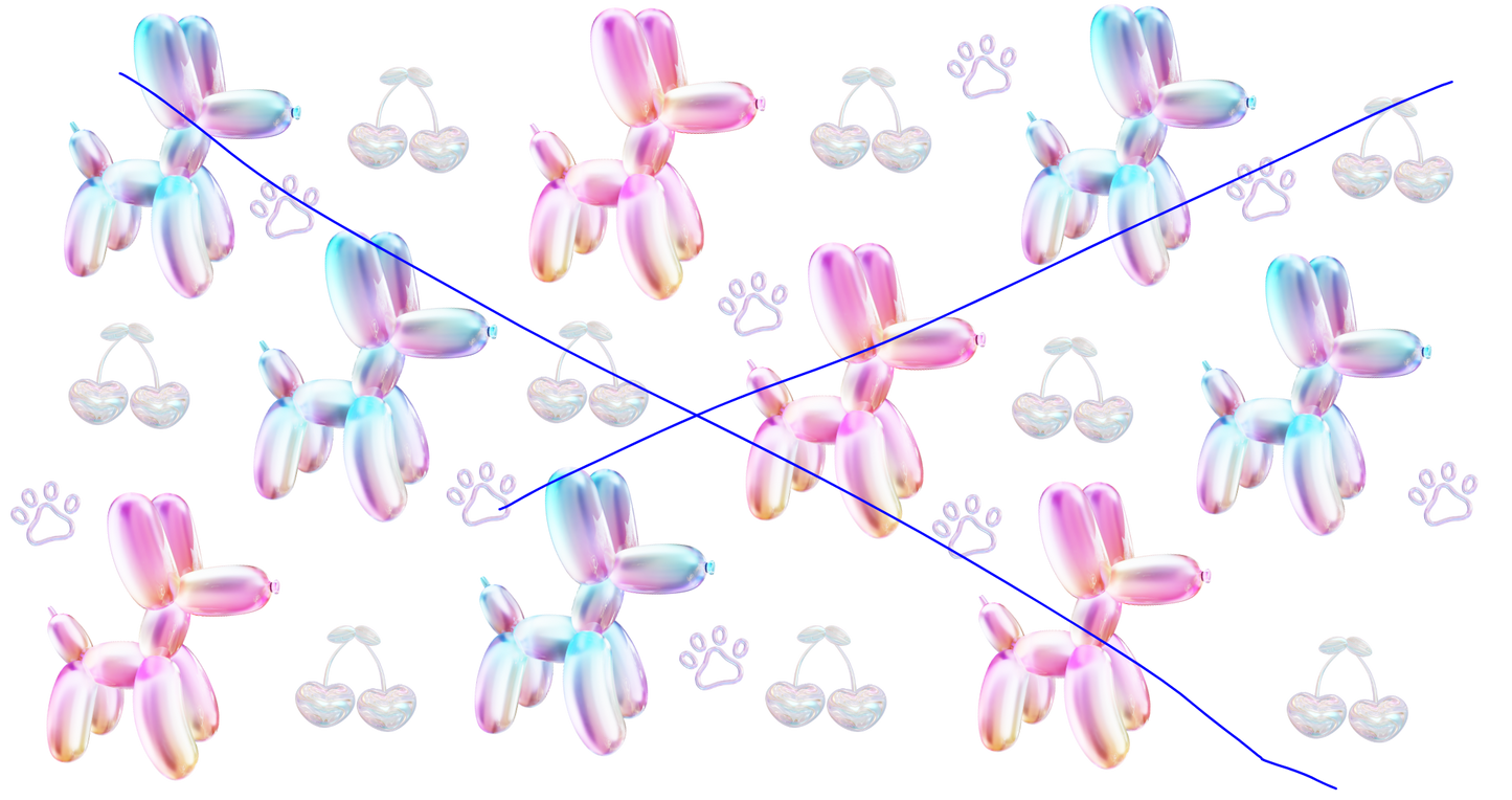 Glass Balloon Dog