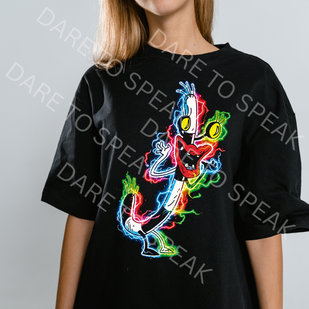 Donald Duck Neon T-shirt mockup