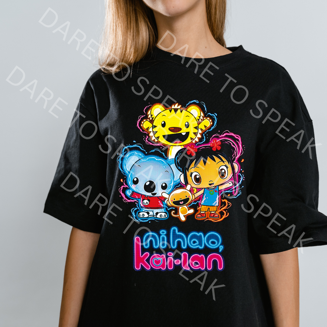 Ni Hao Kai-Lan T-shirt mockup