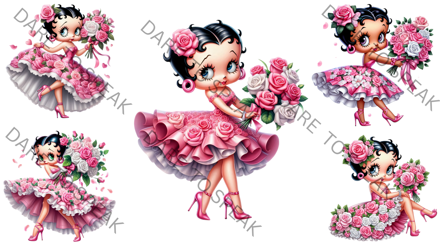 Betty Pink Flowers