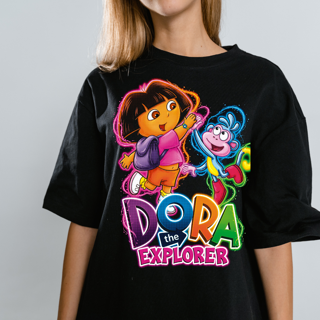 Dora the Explorer T-shirt mockup