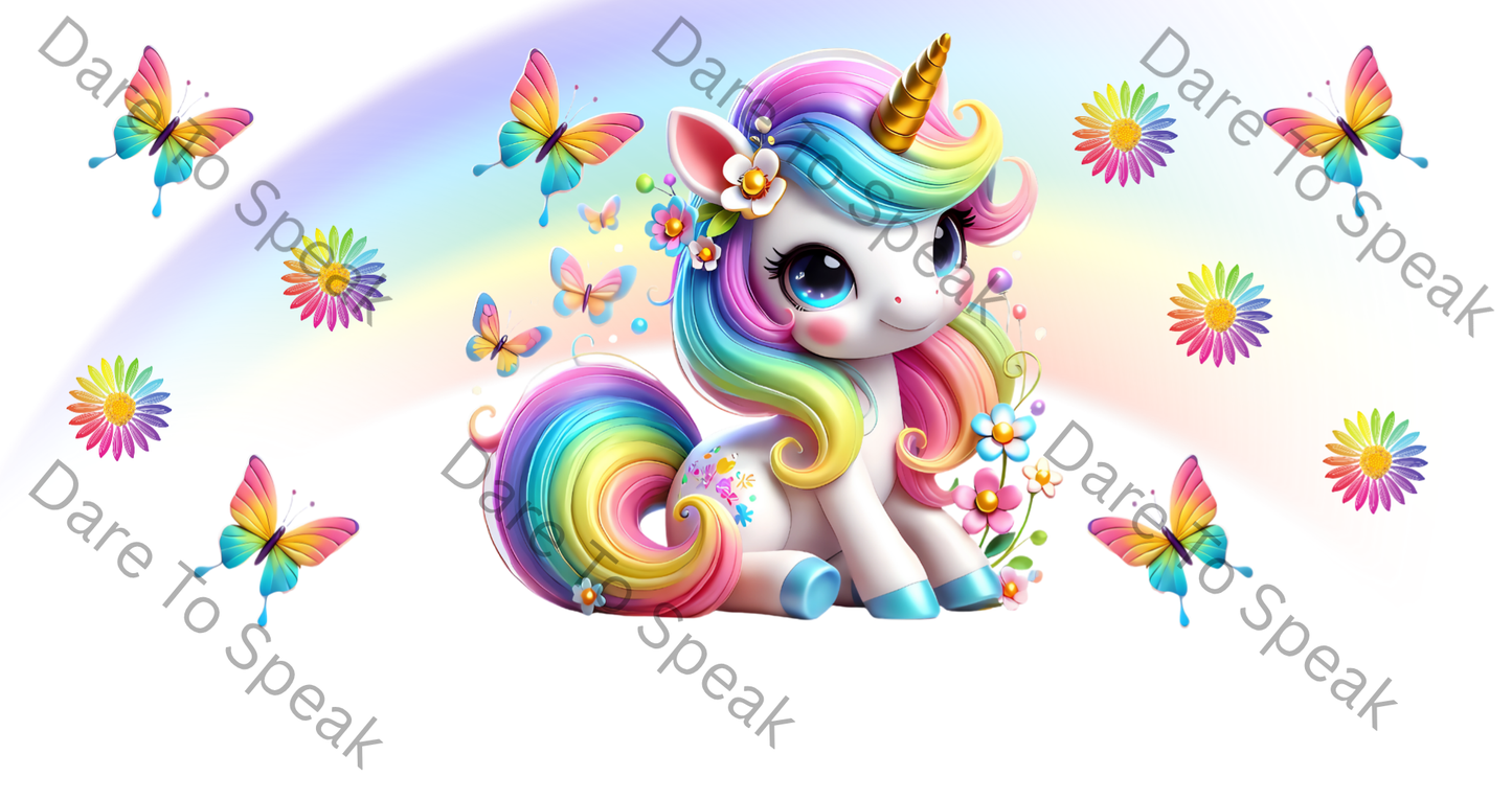 Rainbow pony