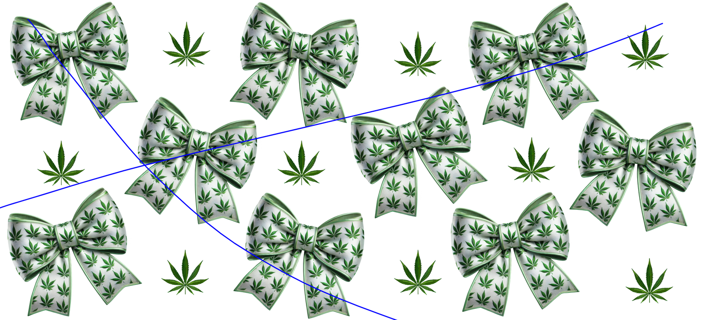 420 Green Bows