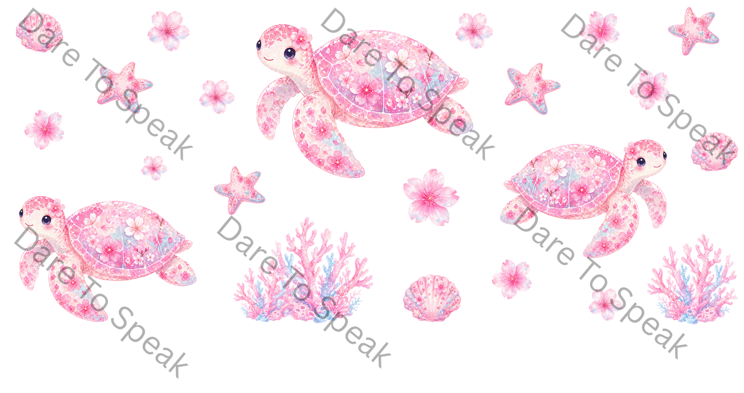 Pink Sea Life