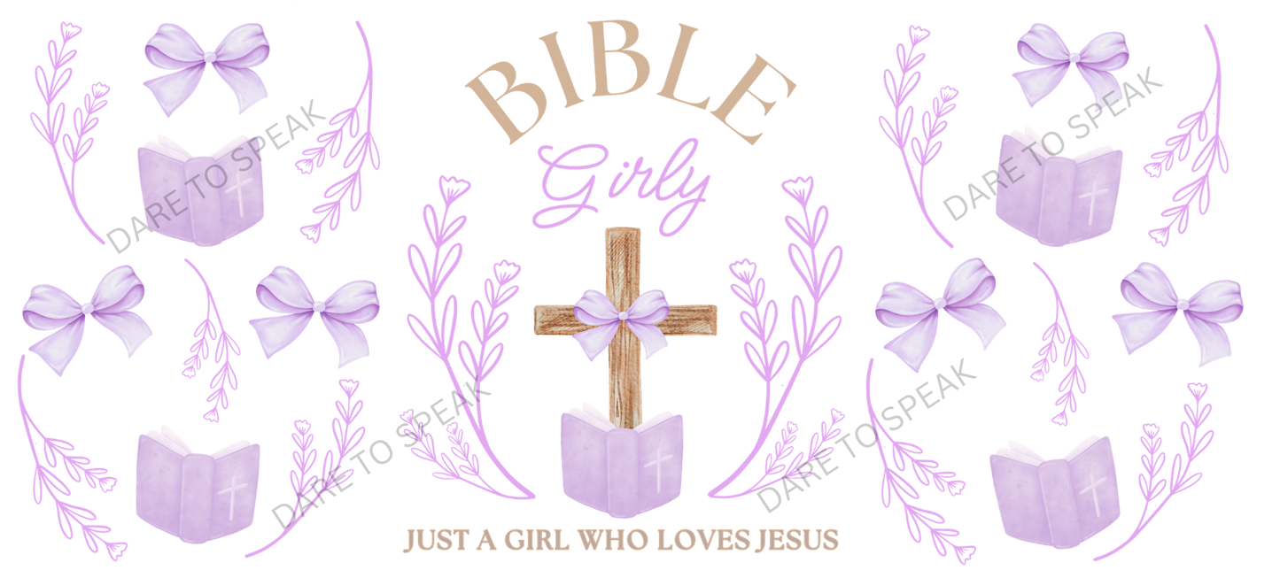 Bible Girly Purple