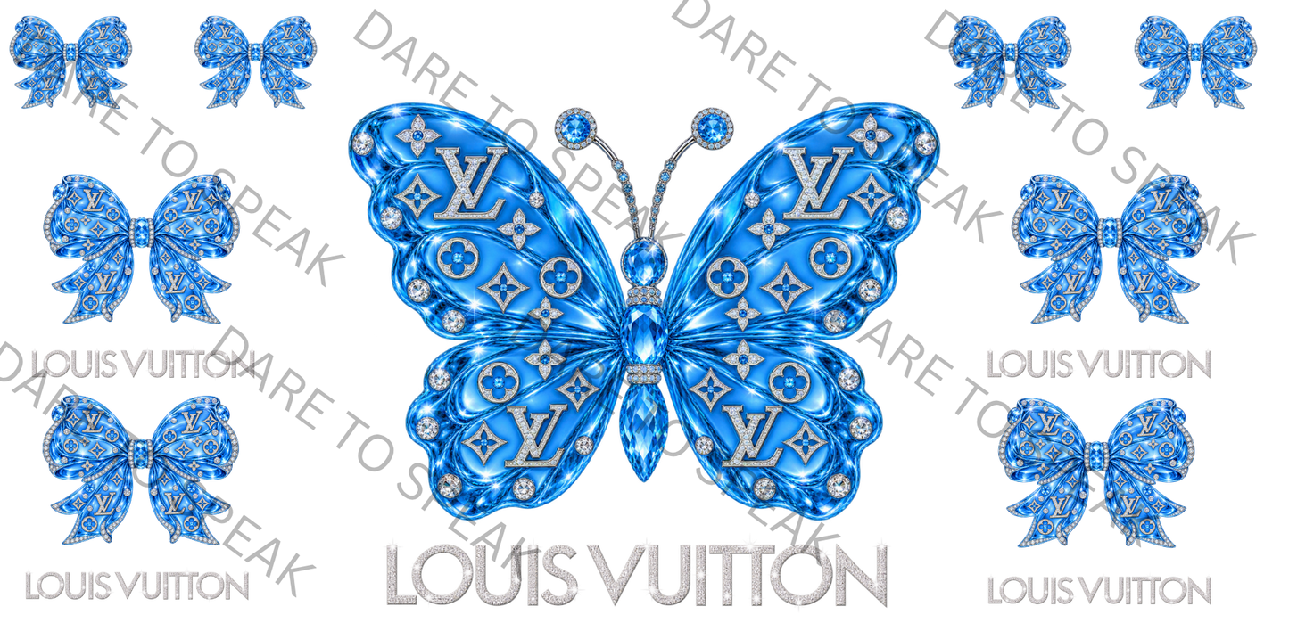 LV Blue Butterfly