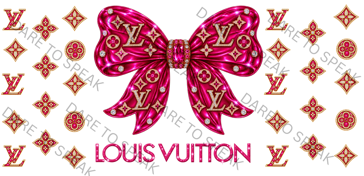 LV Pink Bow