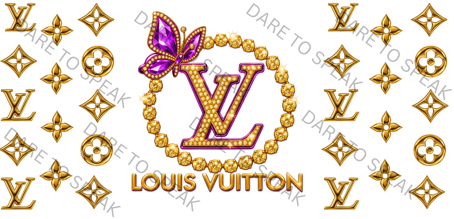 LV Purple Butterfly