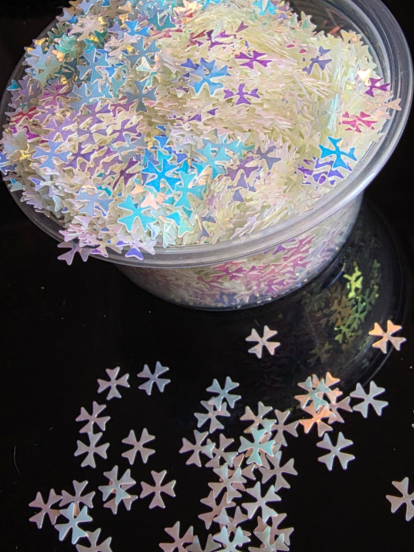 Glow in the dark Snowflakes