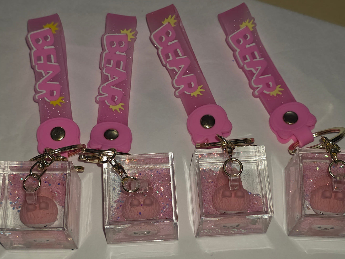 Fufu Cube Keychains