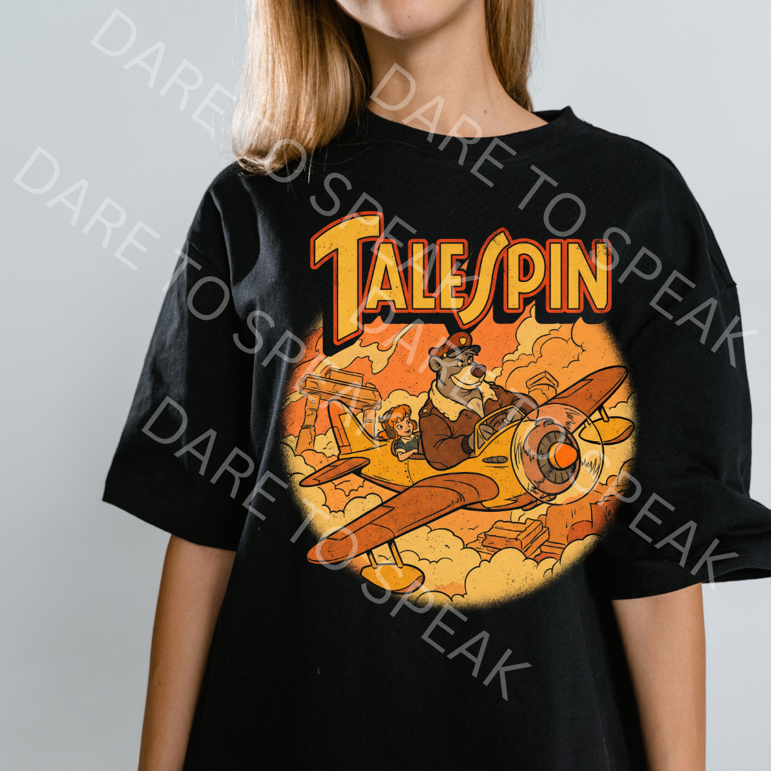 TaleSpin T-shirt mockup