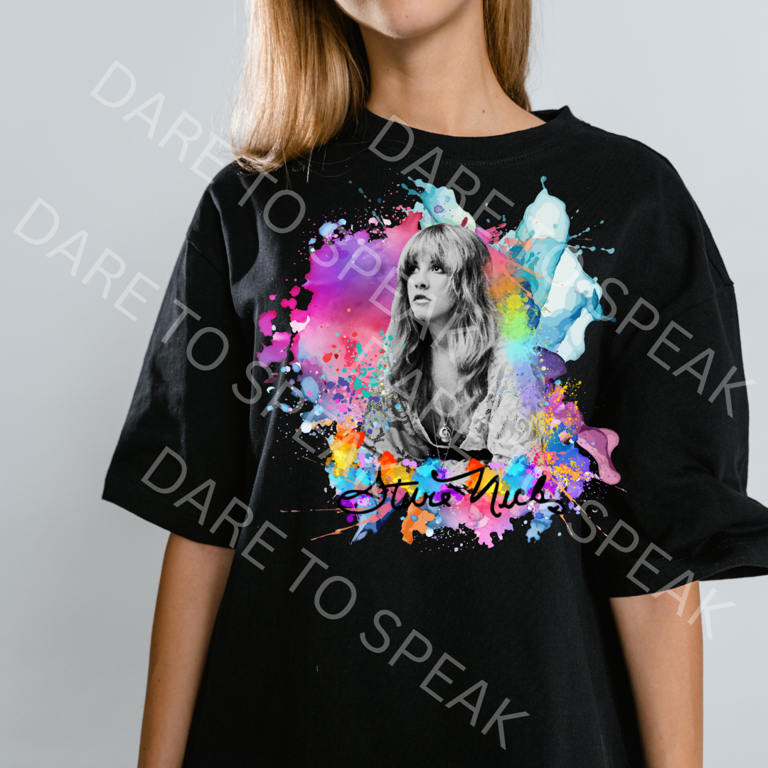 Taylor Swift Watercolor T-shirt mockup