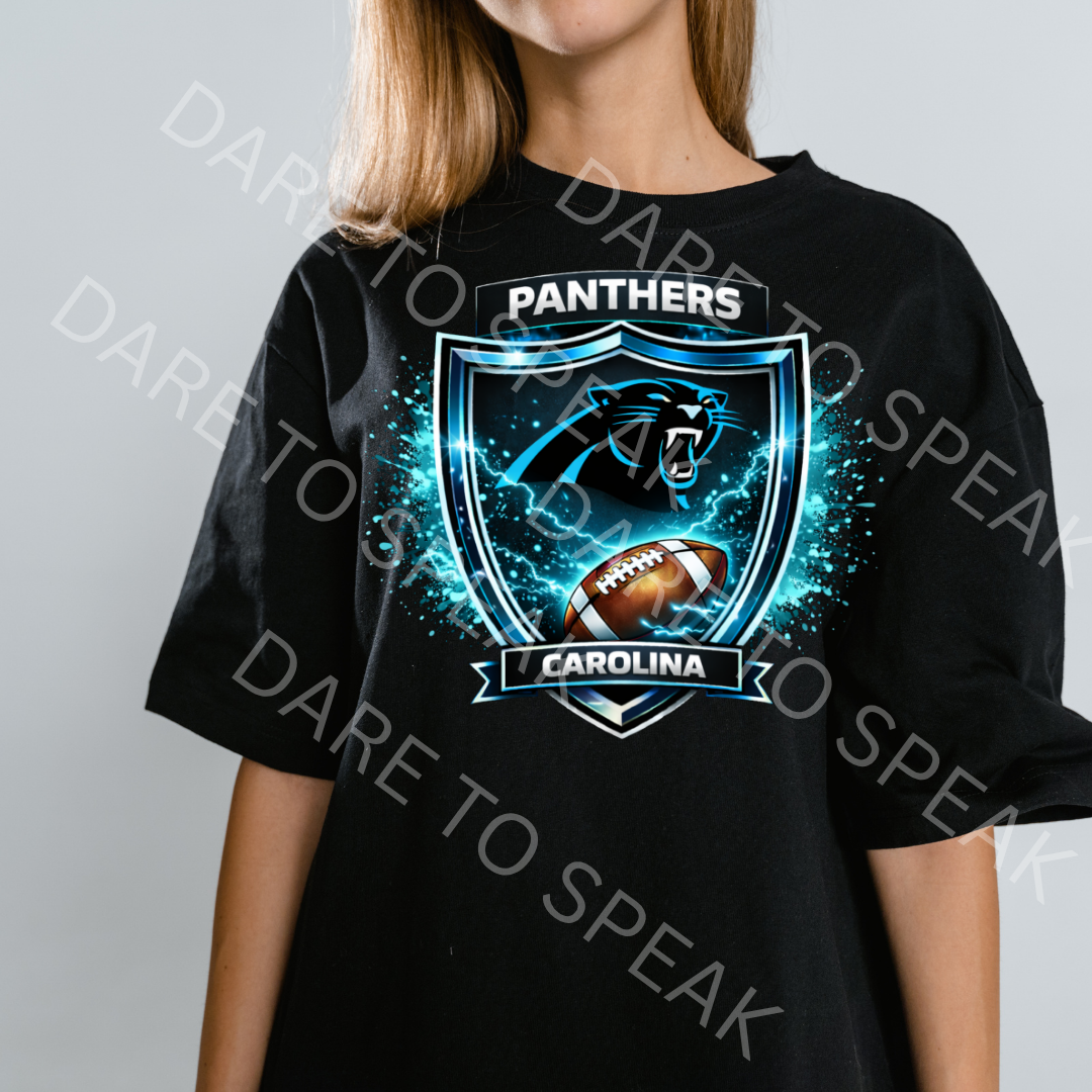 Carolina Panthers T-shirt mockup