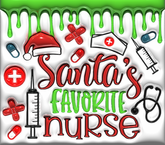 Santas Favorite Nurse