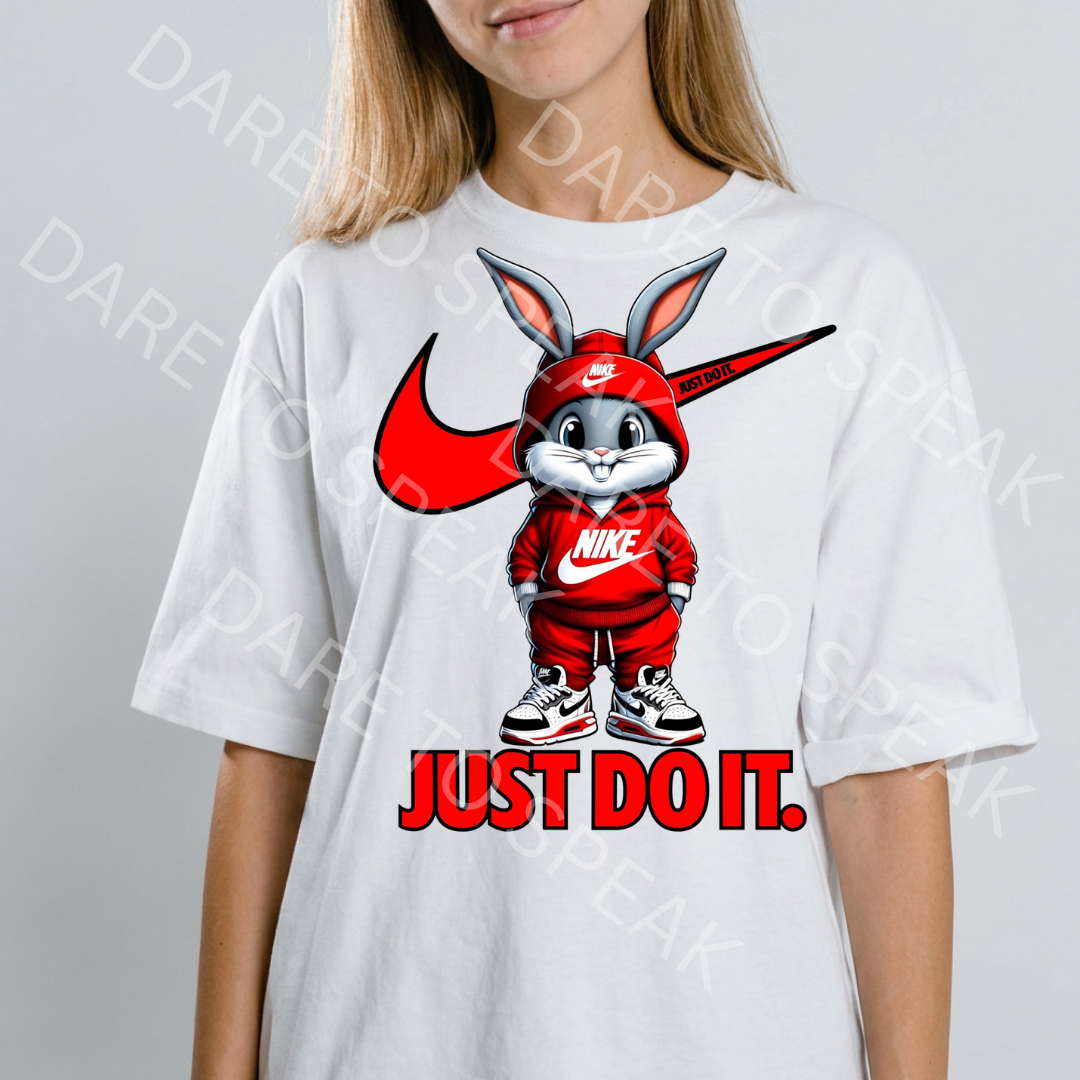 Bugs Bunny Just Do It T-shirt mockup