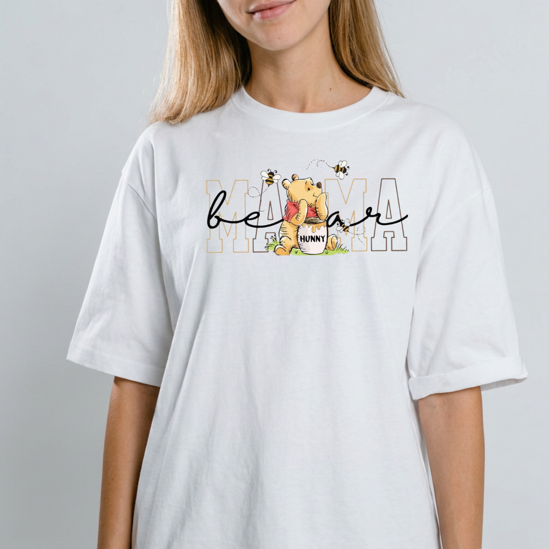 Be Kind Mama Winnie the Pooh T-shirt mockup