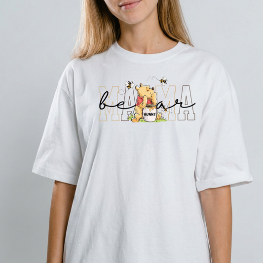Be Kind Mama Winnie the Pooh T-shirt mockup