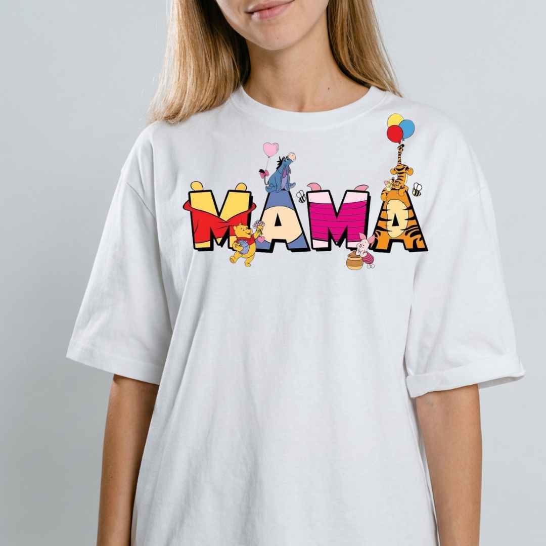 Disney Mama T-shirt mockup