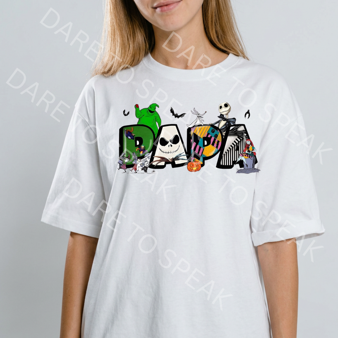 Nightmare Before Christmas Mama T-shirt mockup