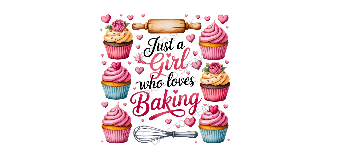 Girl who loves to bake