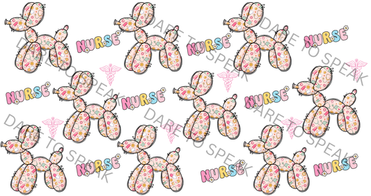 Nurse Balloon Dog