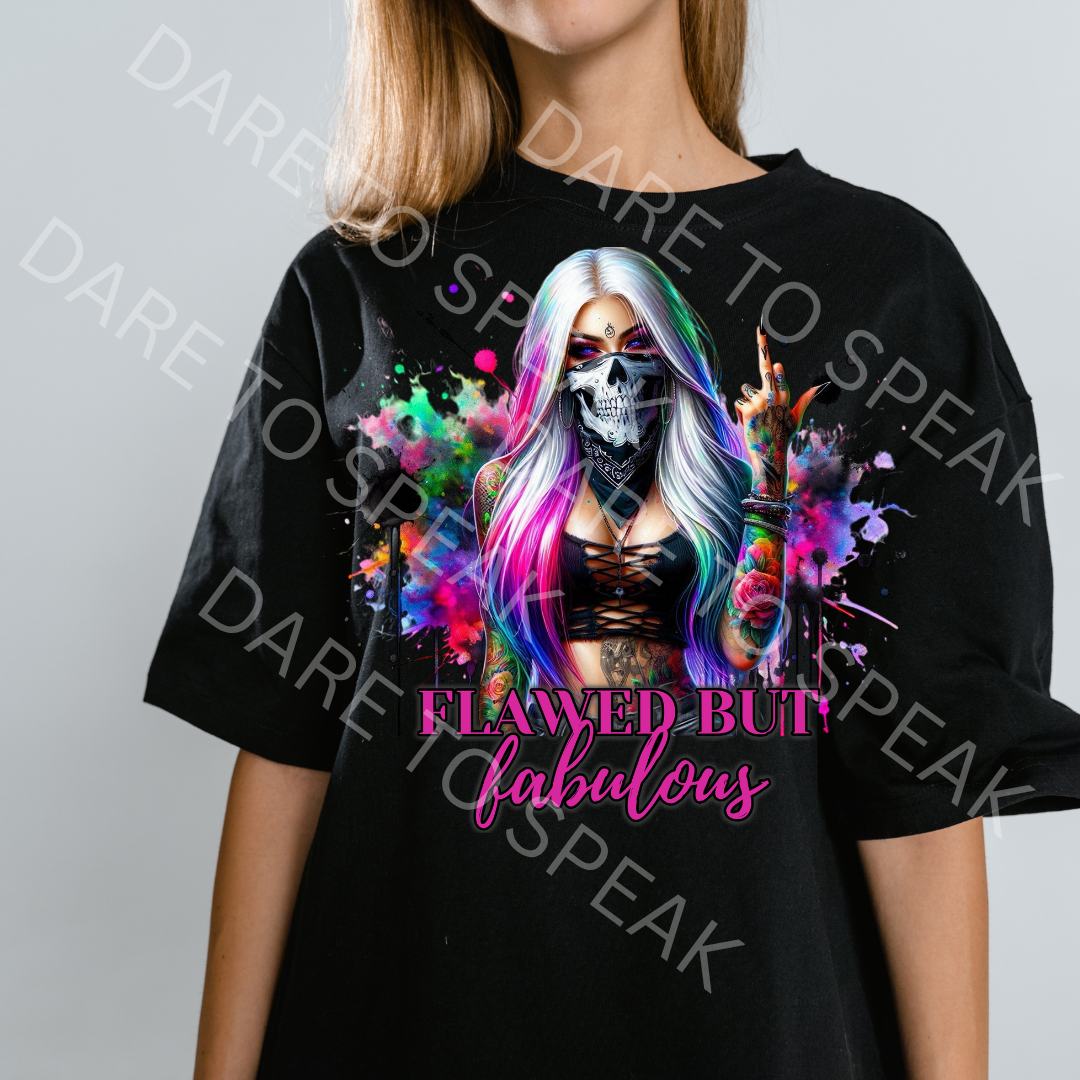 Slayed But Fabulous T-shirt mockup