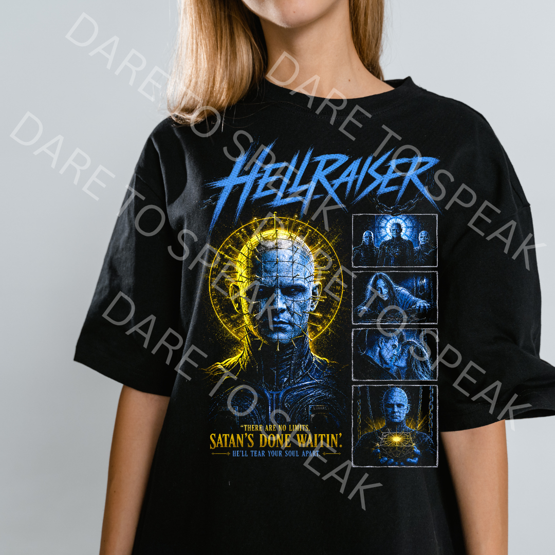 Hellraiser T-shirt mockup