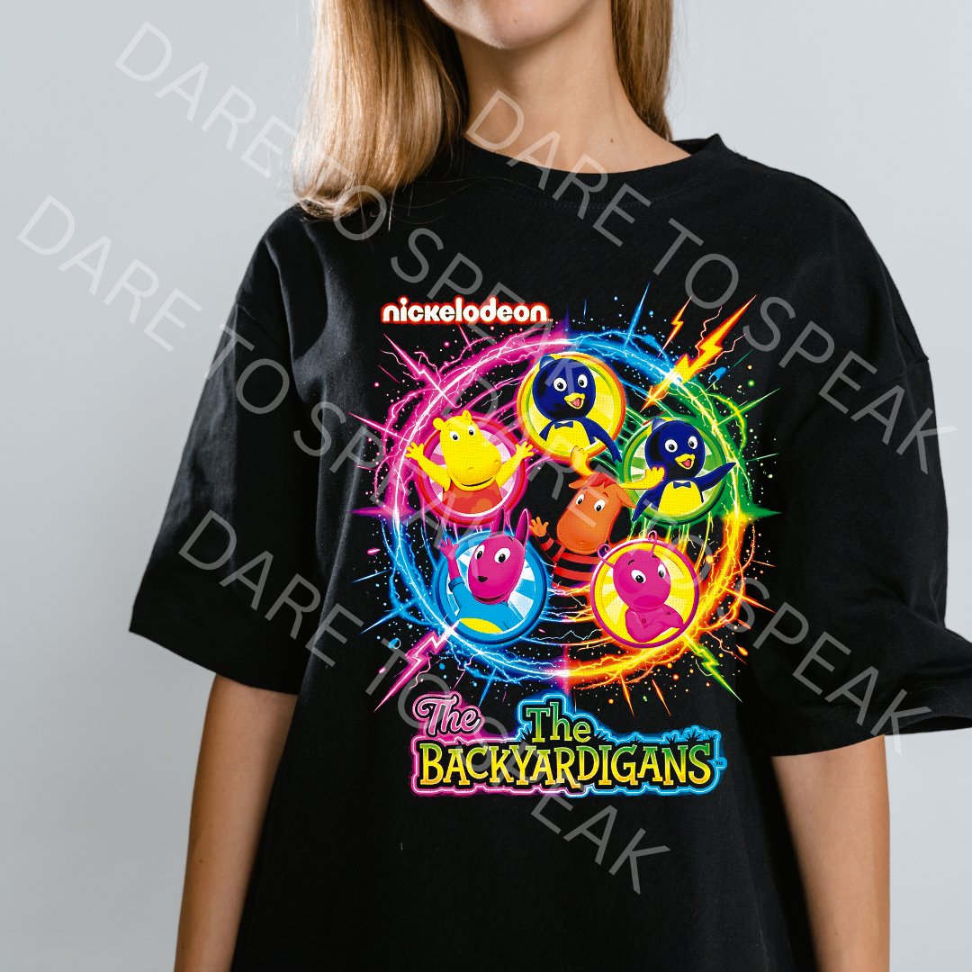 The Backyardigans T-shirt mockup