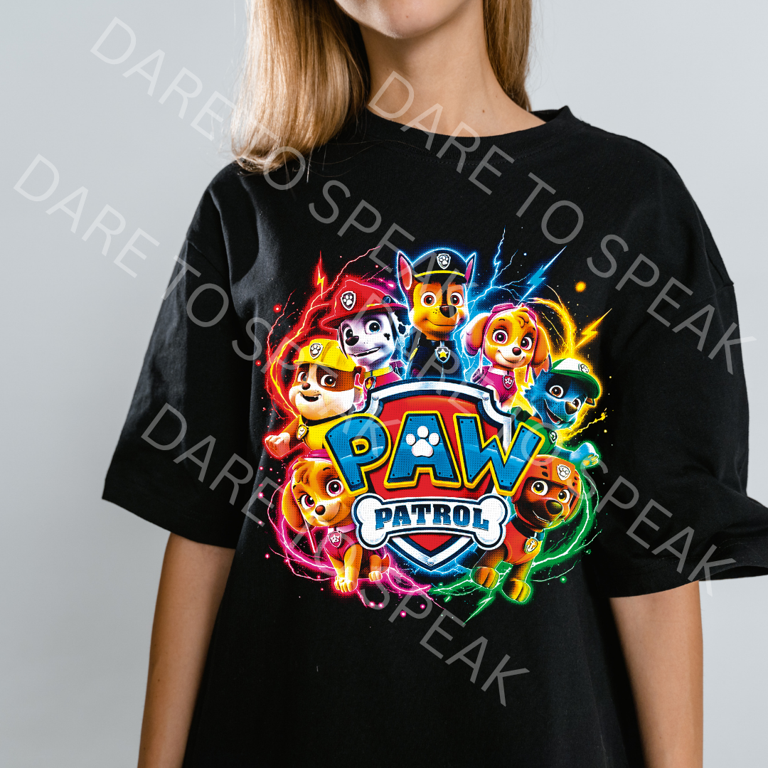 Paw Patrol T-shirt mockup