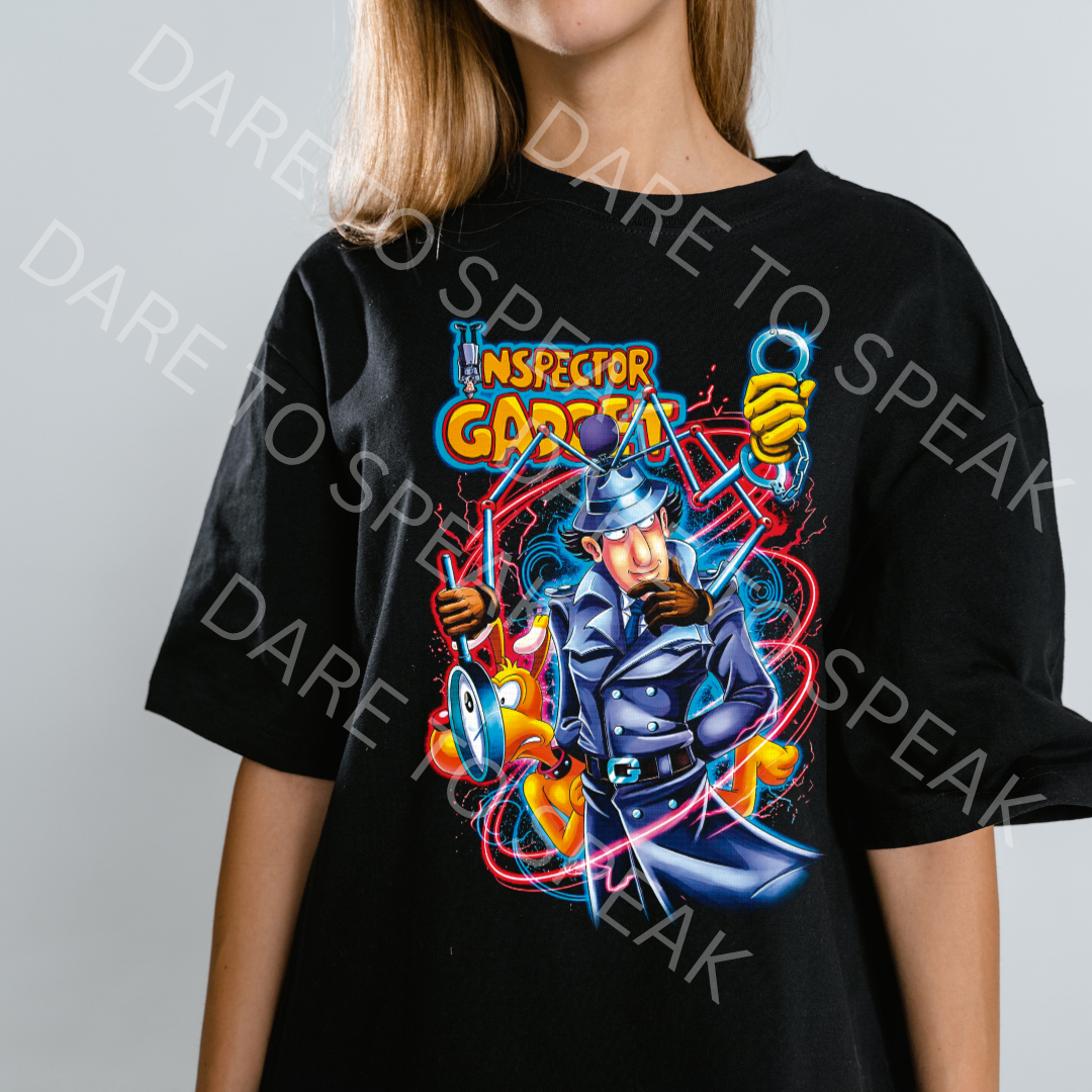 Inspector Gadget T-shirt mockup