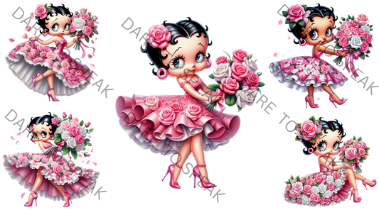 Betty Pink Flowers