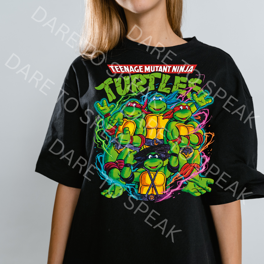 Teenage Mutant Ninja Turtles T-shirt mockup