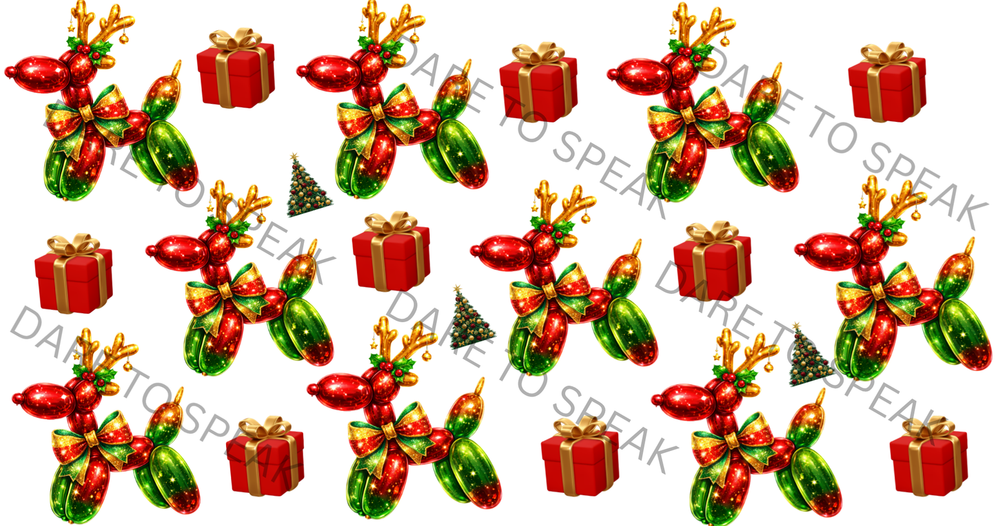 Christmas Balloon Dog