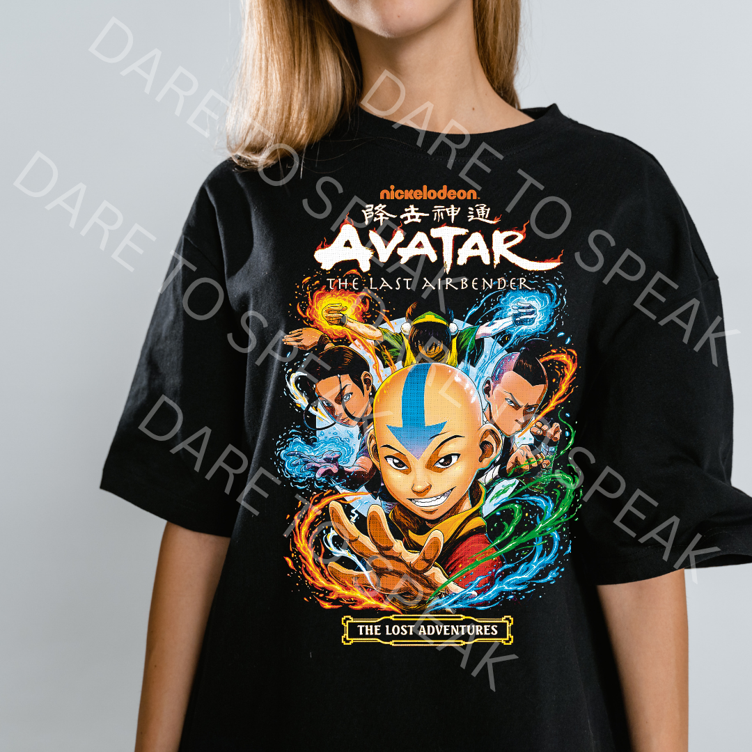 Avatar The Last Airbender T-shirt mockup