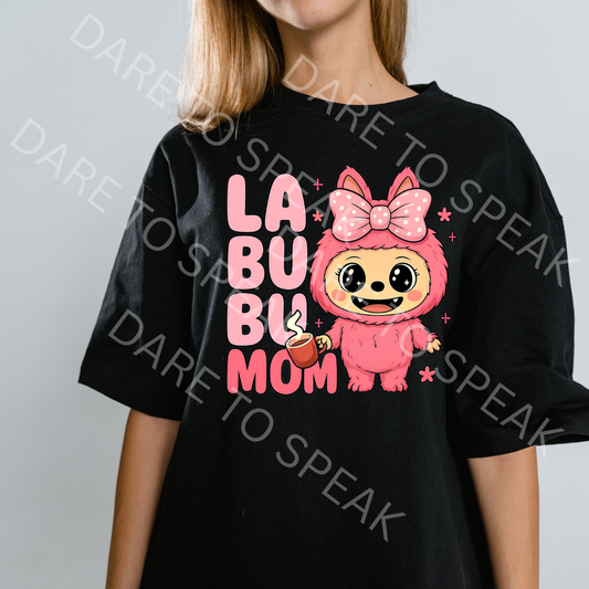 Labubu Mom T-shirt mockup