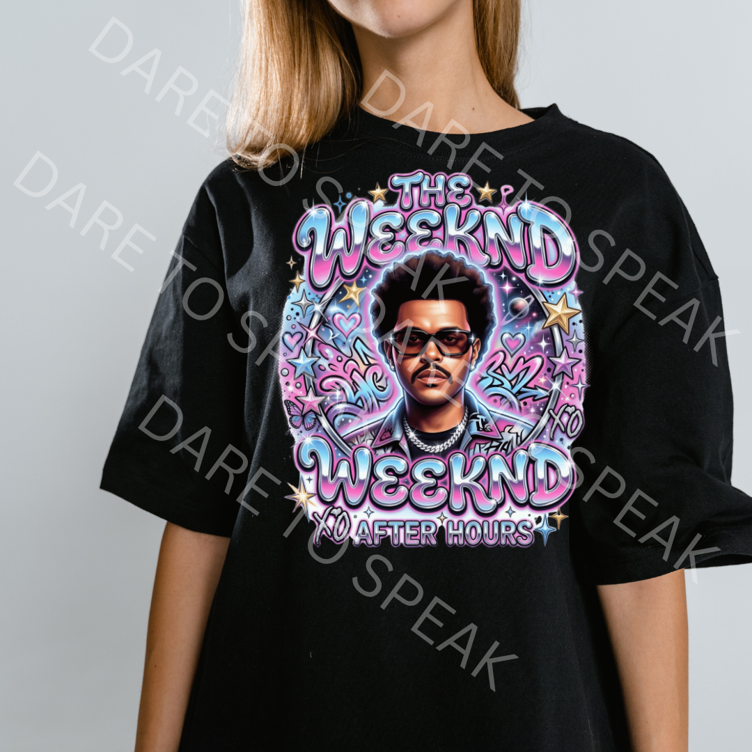 The Weeknd After Hours T-shirt mockup