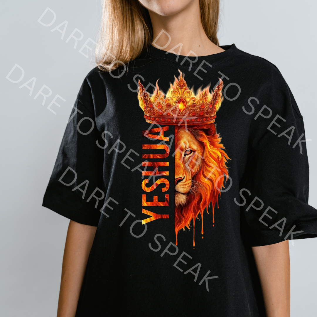 Yeshua Lion King T-shirt mockup