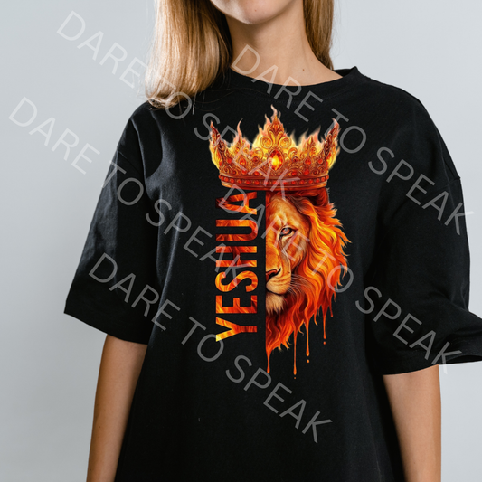 Yeshua Lion King T-shirt mockup