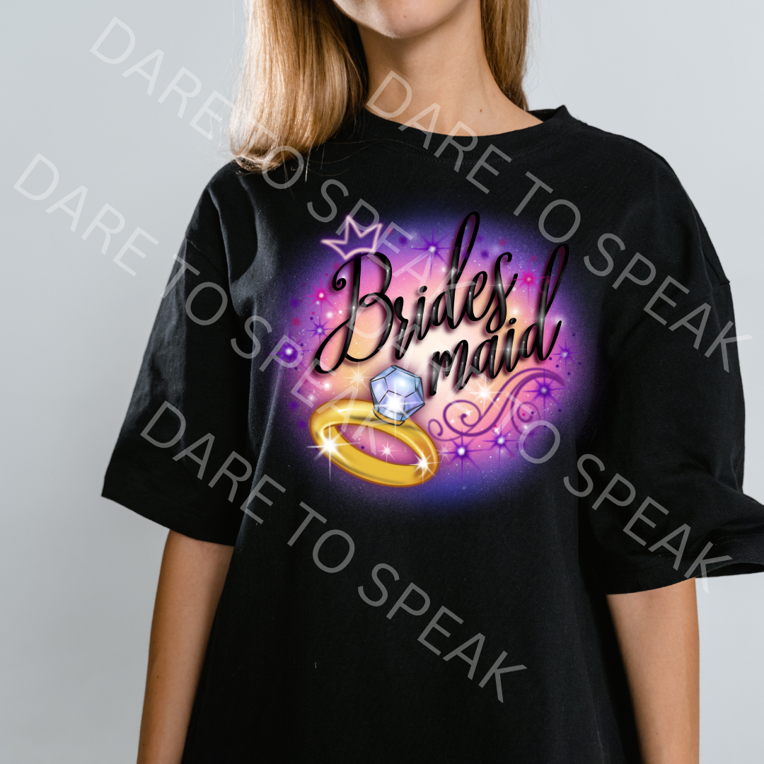 Bride's Mafia T-shirt mockup