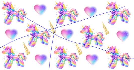 Unicorn Balloon Dog