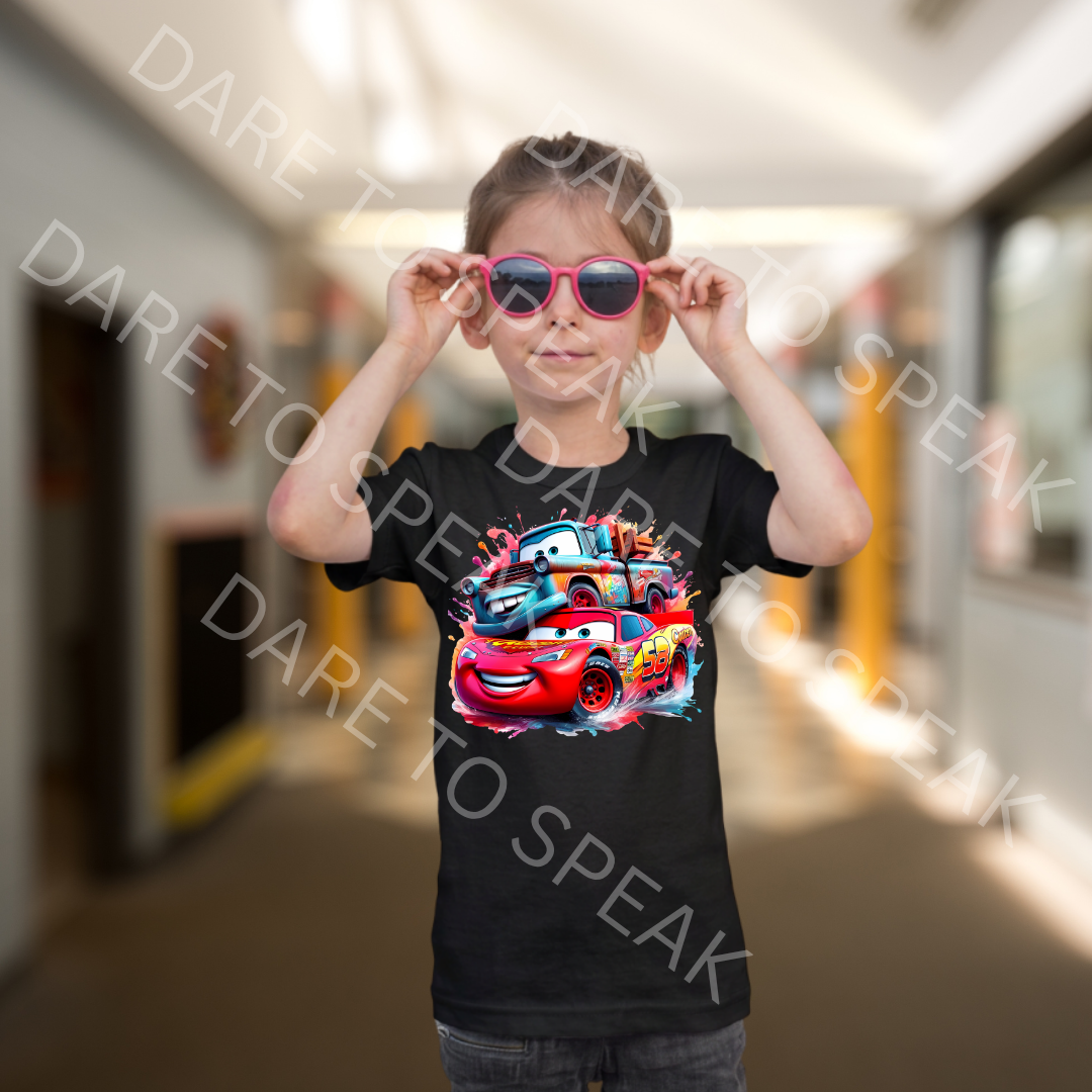 Cars Racing Crew T-shirt mockup