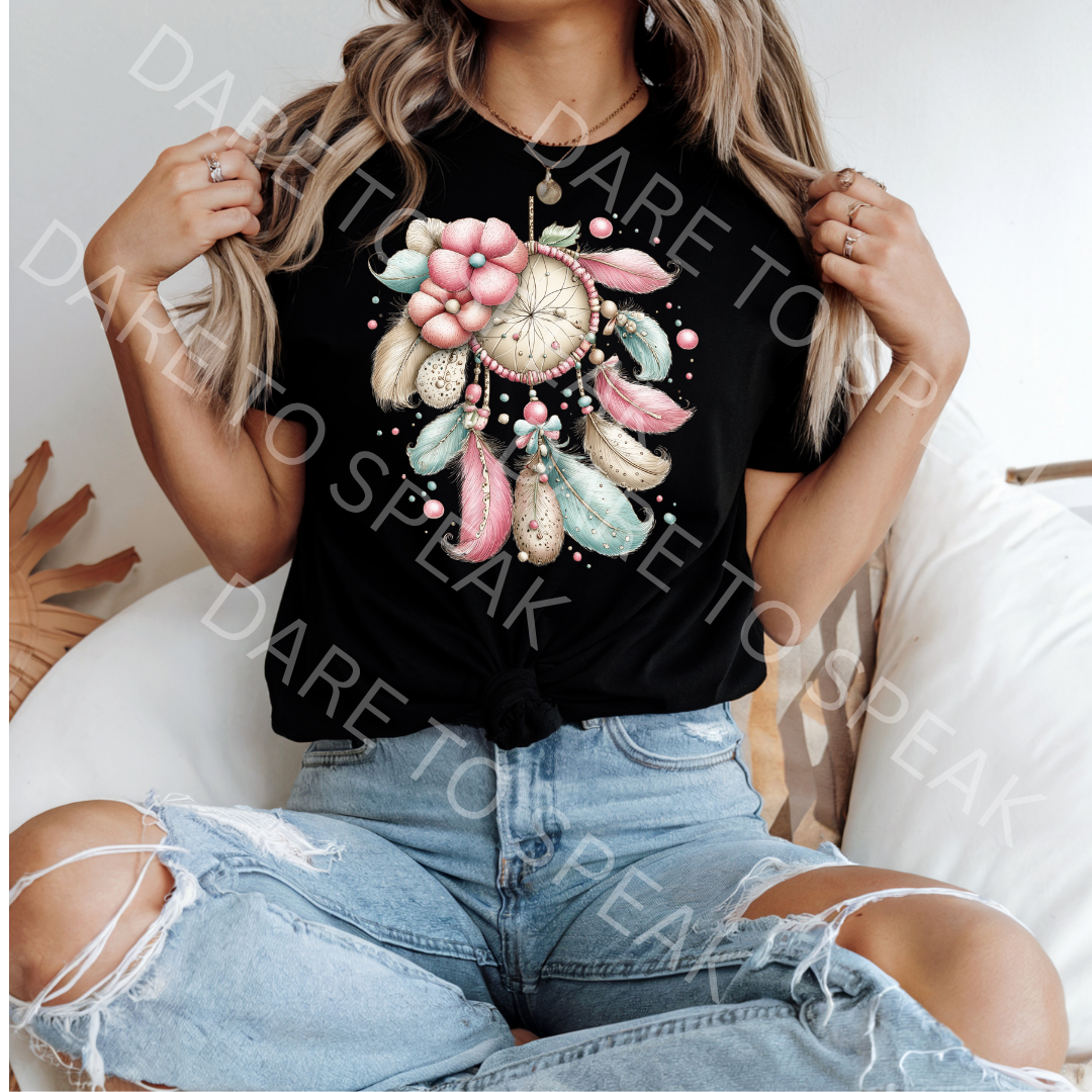 Boho Dreamcatcher T-shirt mockup