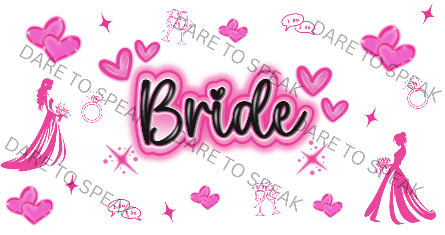 Airbrush bride