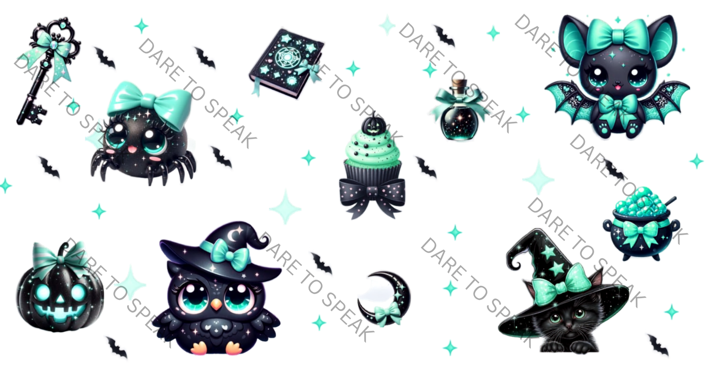teal halloween