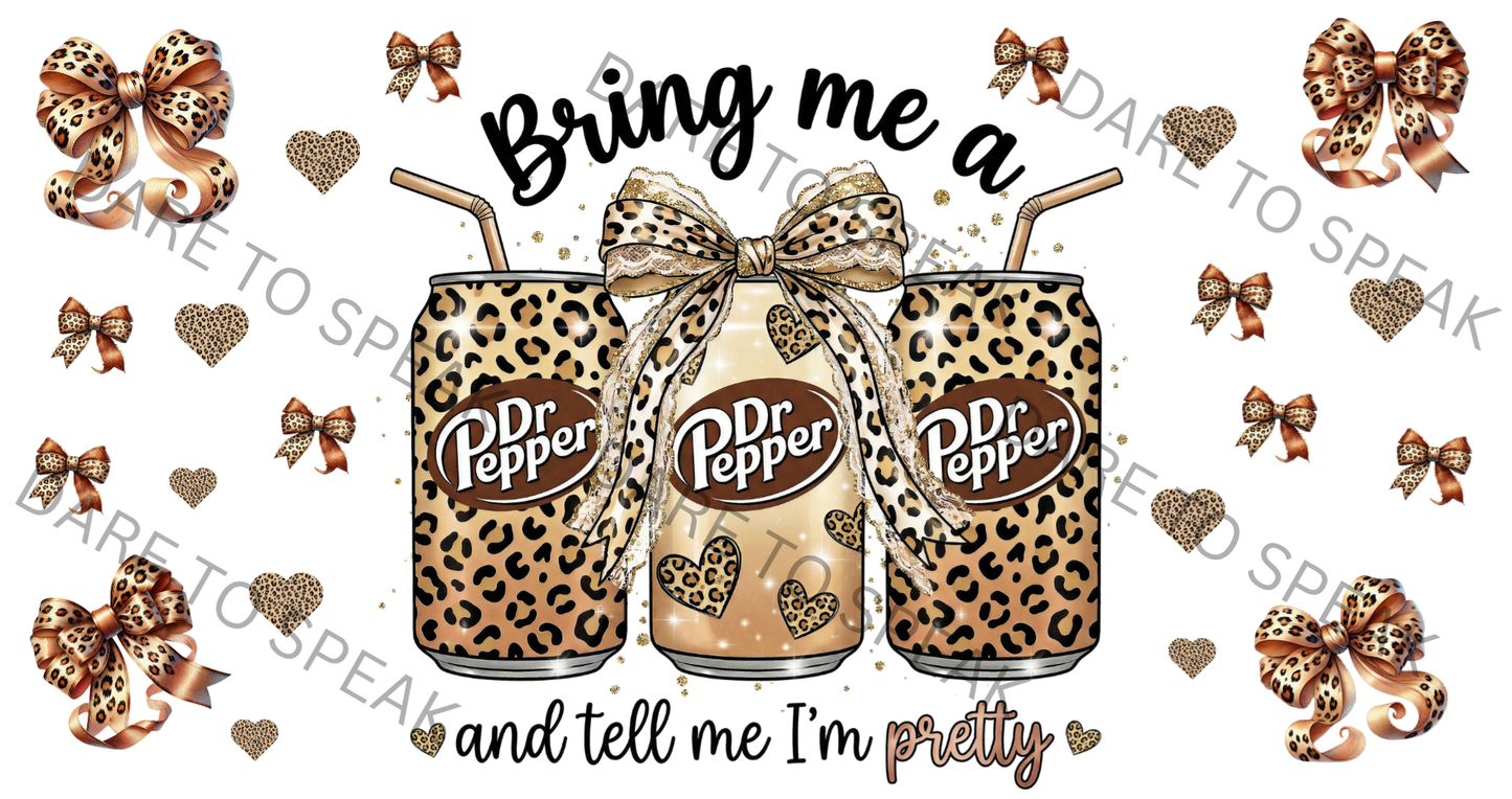 Soda and call me pretty