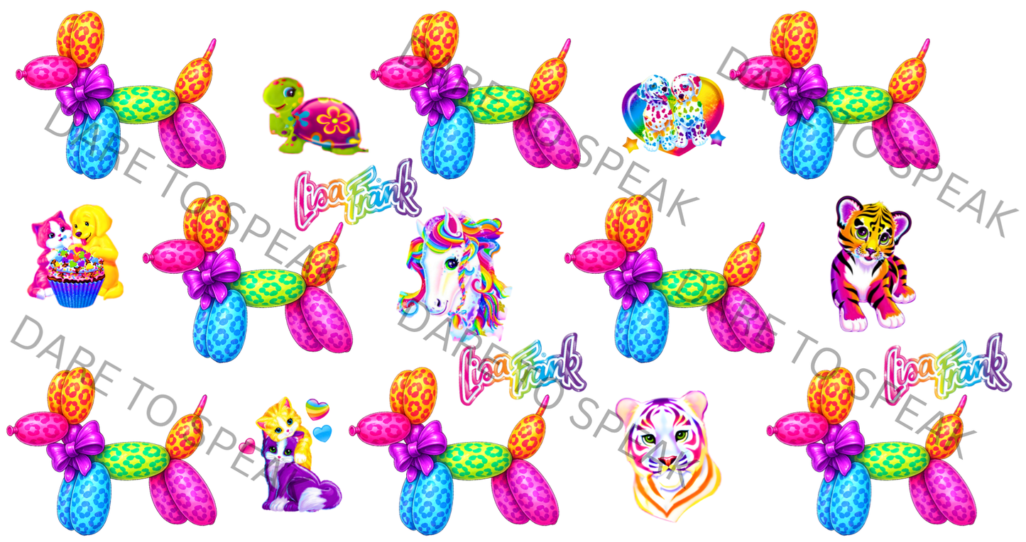 Balloon Dog Lisa Frank